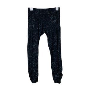 Lululemon starcrush ruched cropped leggings side pockets womens 4